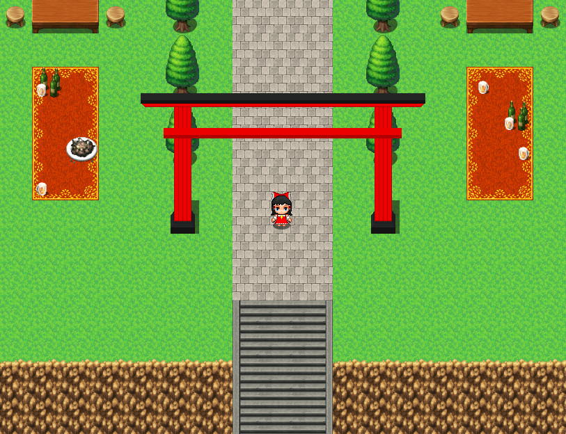 Reimu's Weird little adventure - Screenshot 2