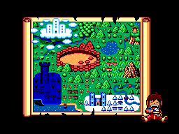 illustration de Alex Kidd 3: Curse in Miracle World