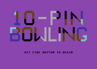 illustration de 10-Pin Bowling