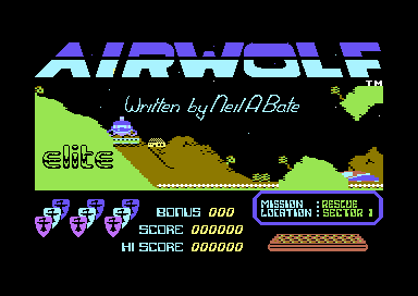 illustration de Airwolf