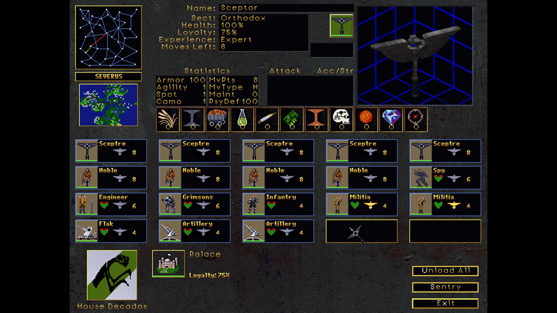 Emperor of the Fading Suns - Screenshot 8