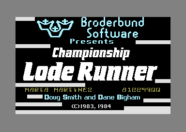 illustration de Championship Lode Runner