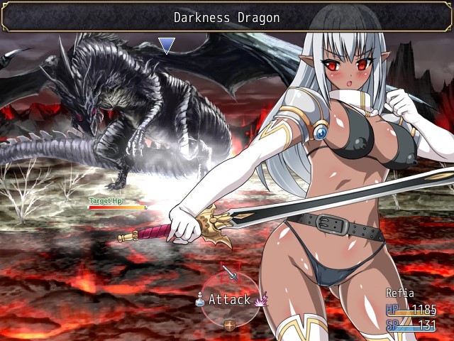 Knight Slave: The Dark Valkyrie of Depravity - Screenshot 2