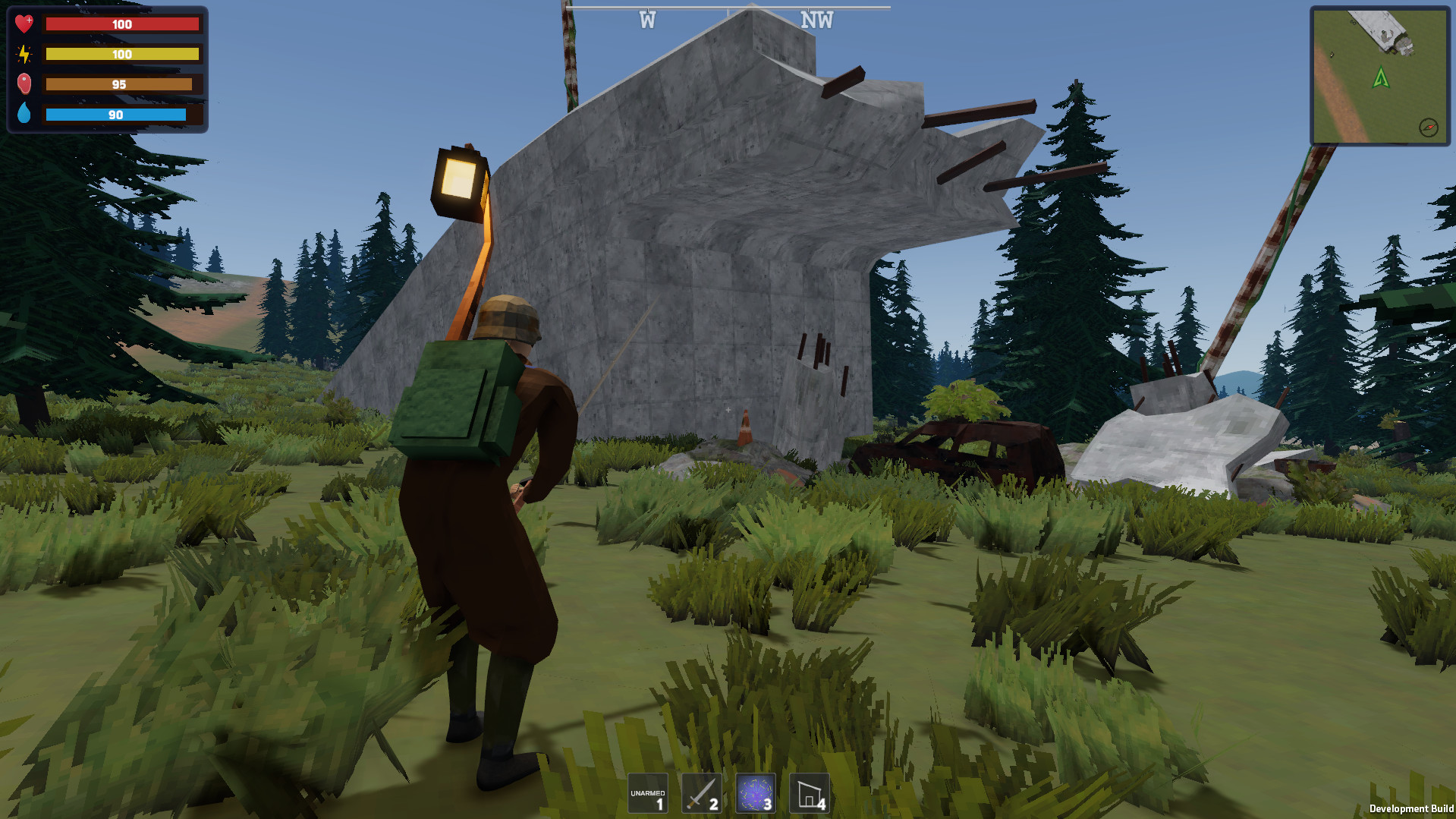 Over the Ruins - Screenshot 1