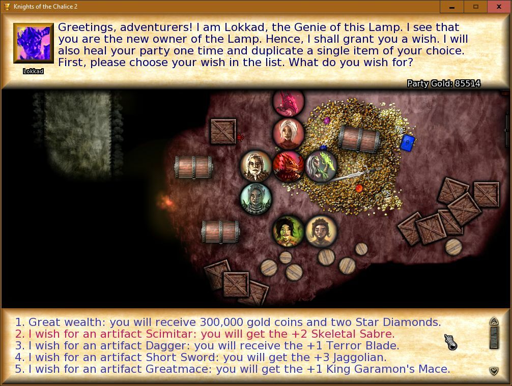 Knights of the Chalice 2 - Screenshot 1