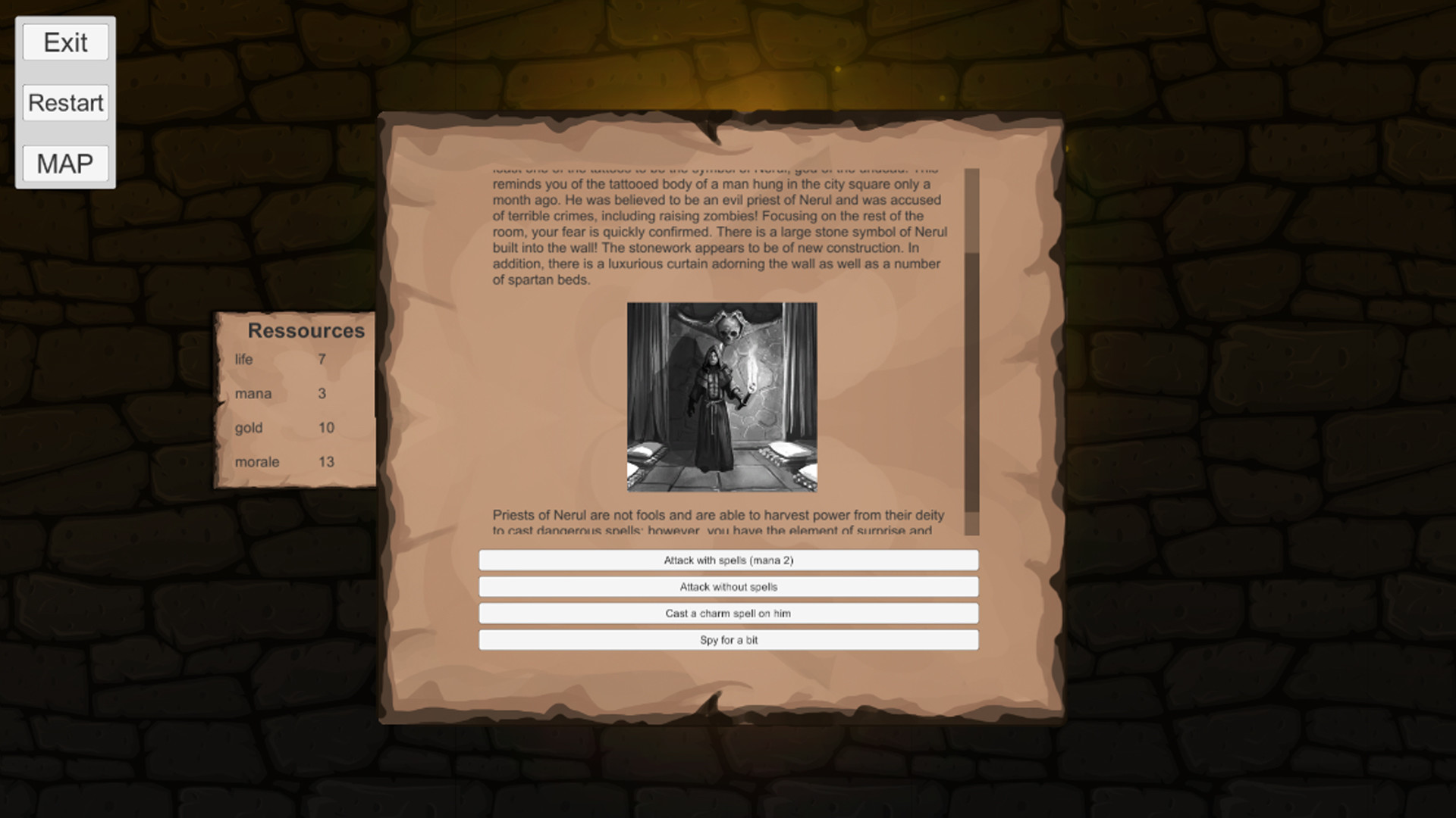 DnD Adventure: Wizard's Choice - Screenshot 2