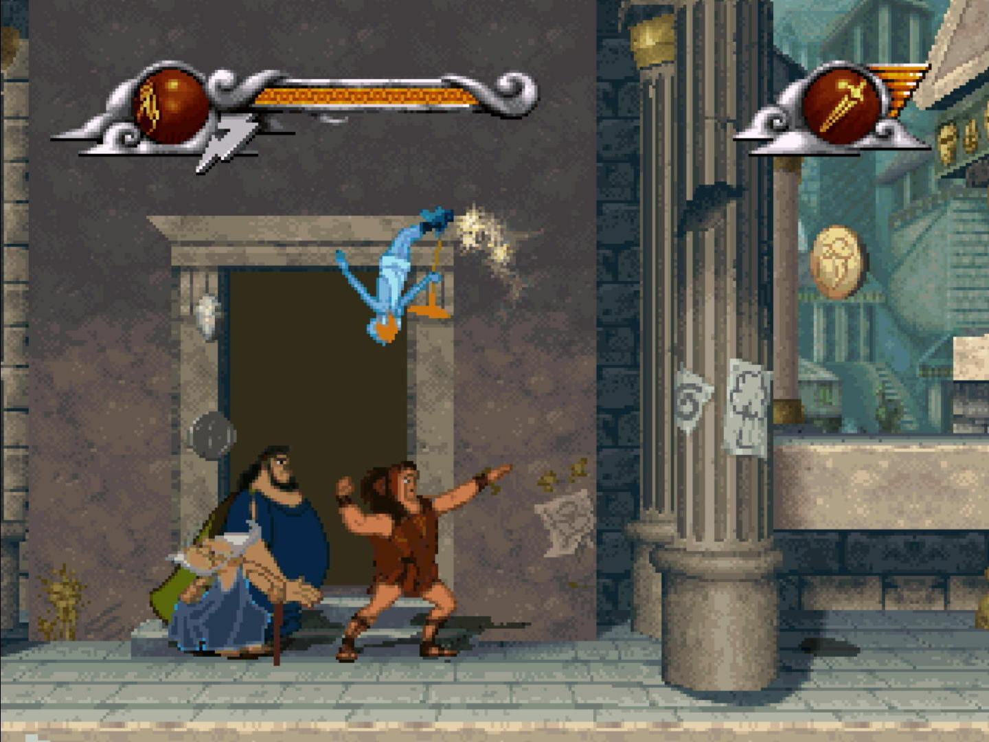 illustration de Disney's Hercules Action Game