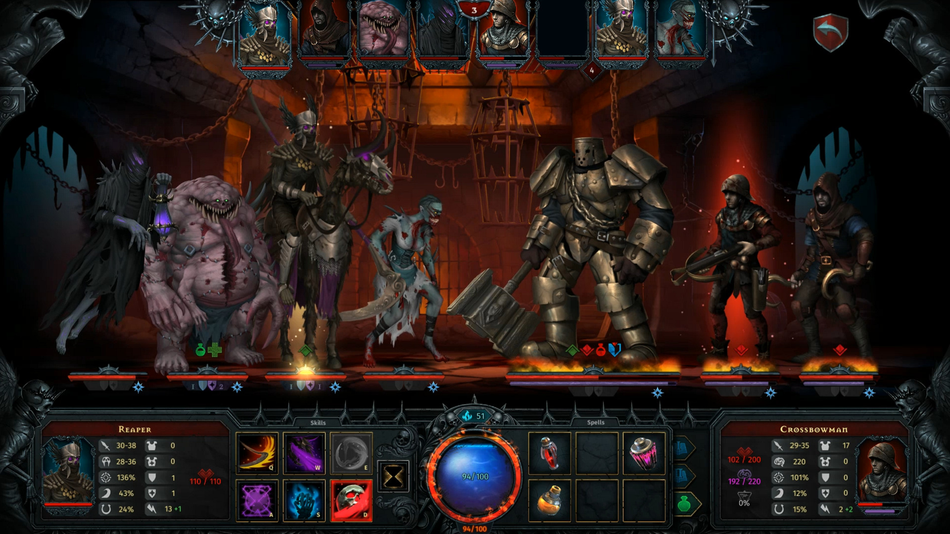 Iratus: Necromancer Edition - Screenshot 1