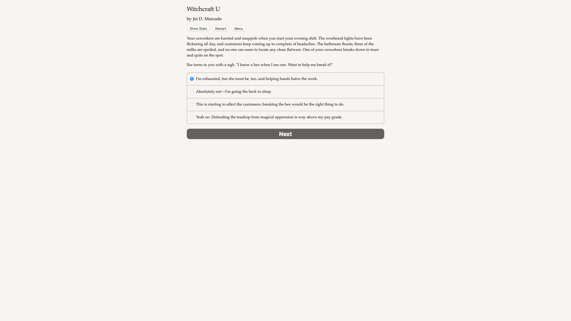 Witchcraft U - Screenshot 4