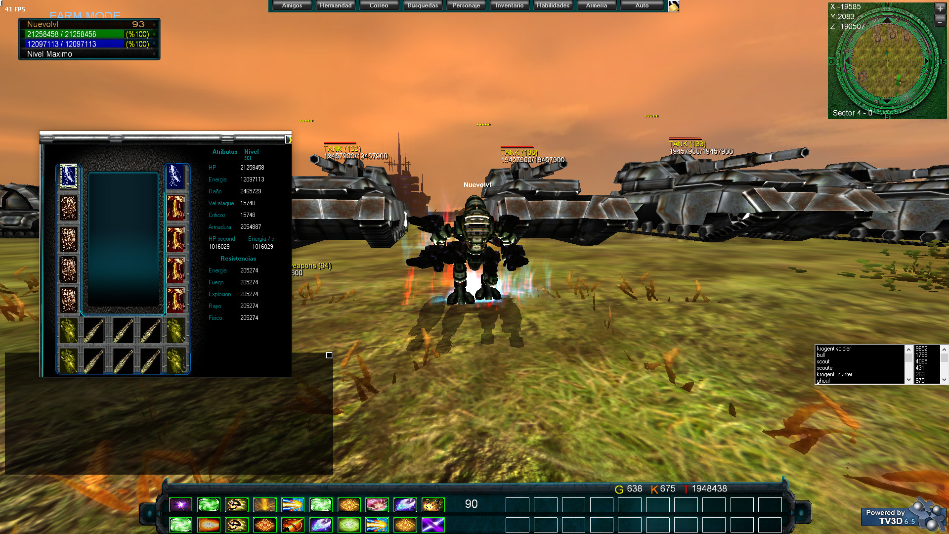 Dark War Online - Screenshot 2