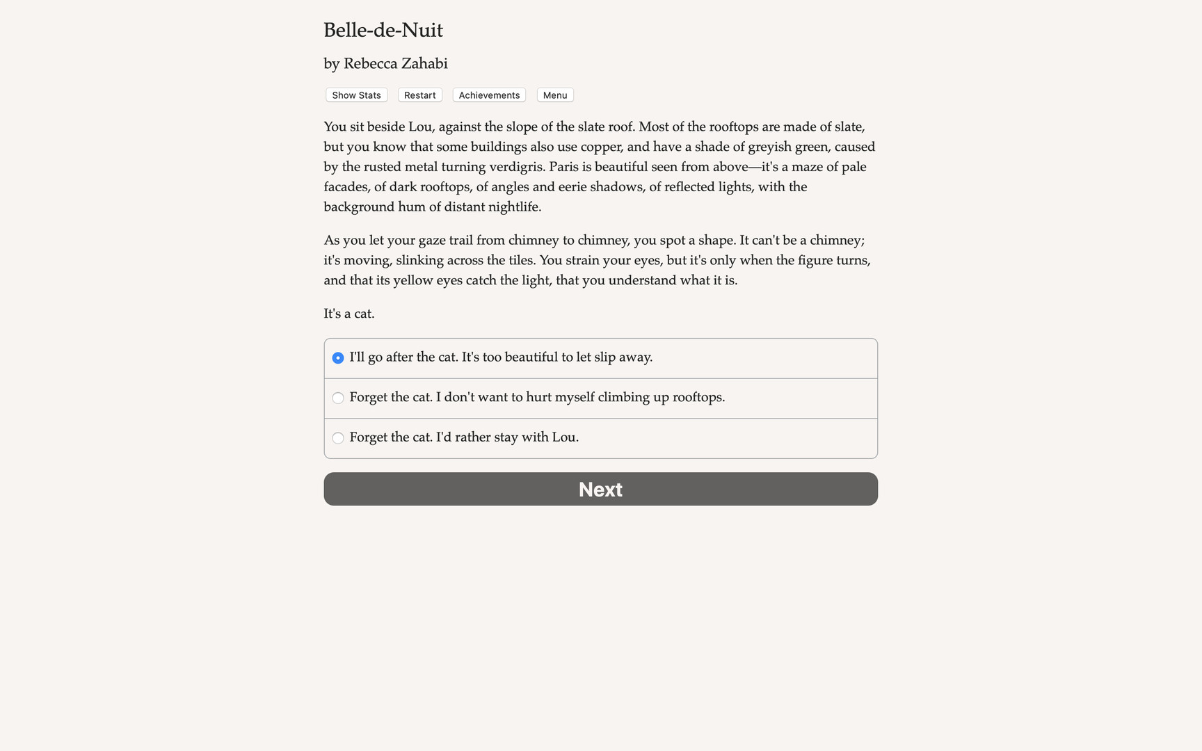 Belle-de-Nuit - Screenshot 3