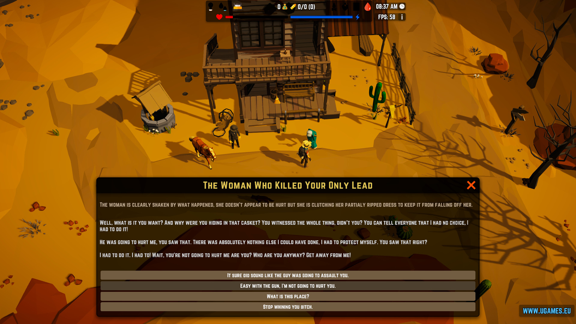 Heavy is the Hand that Holds the Six-Shooter - Screenshot 4