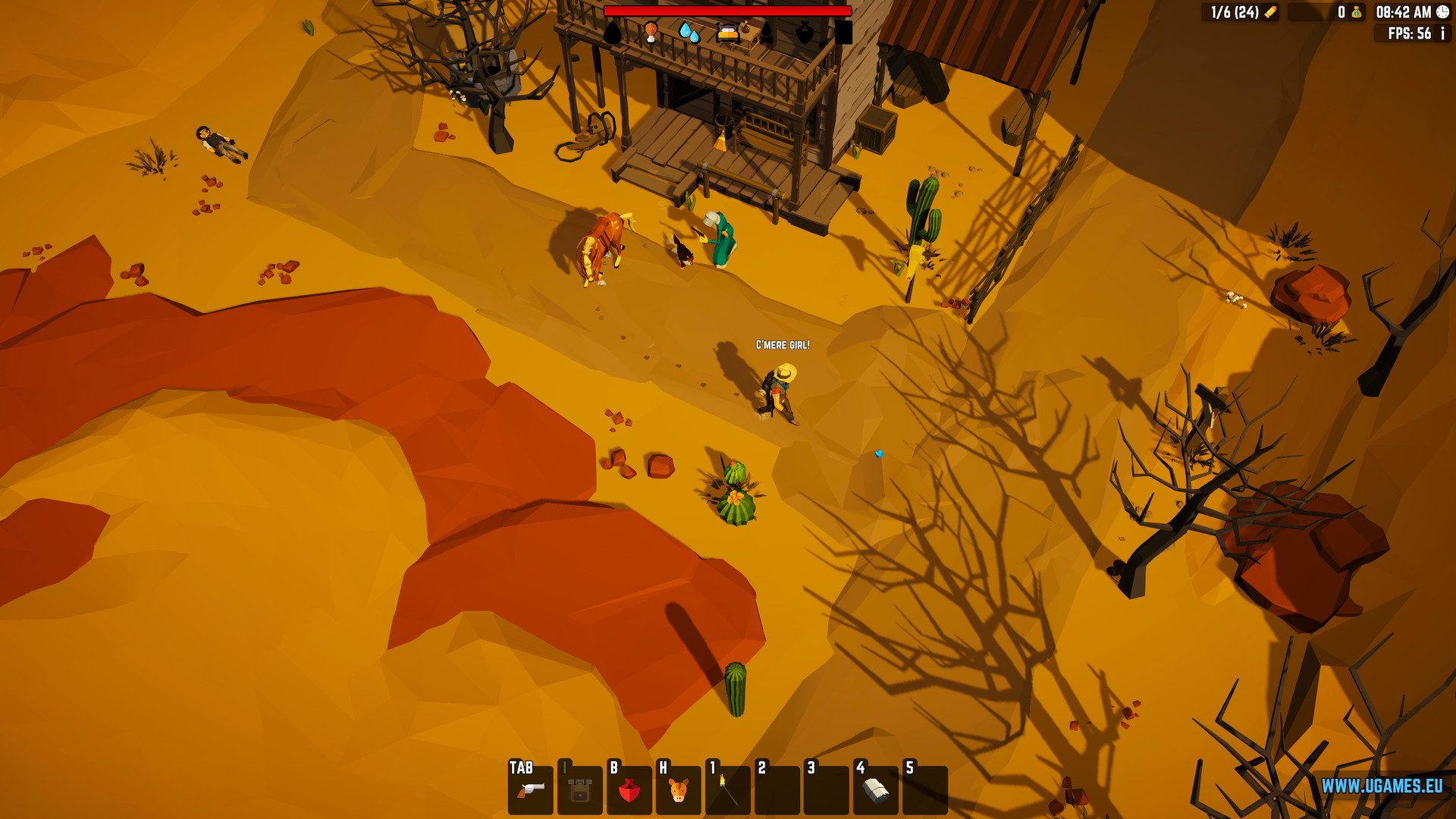 Heavy is the Hand that Holds the Six-Shooter - Screenshot 2