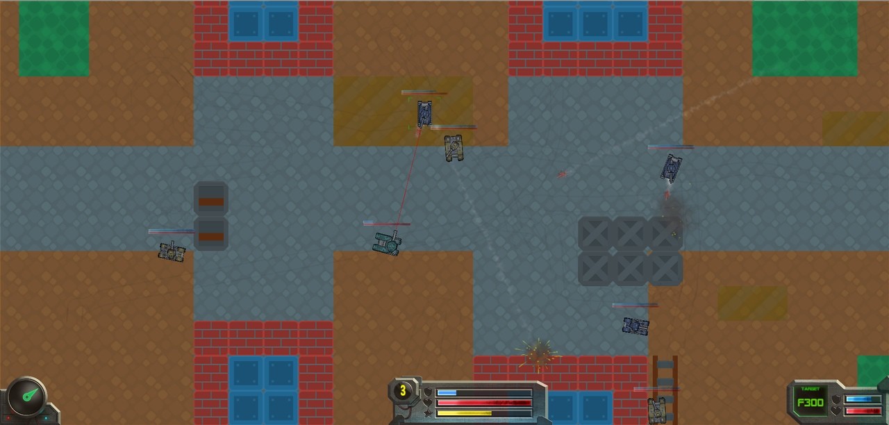 Super tanks RPG - Screenshot 1