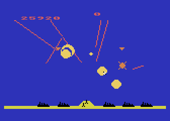 illustration de Missile Command