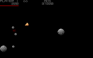 illustration de Asteroids Deluxe