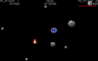 illustration de Asteroids Deluxe