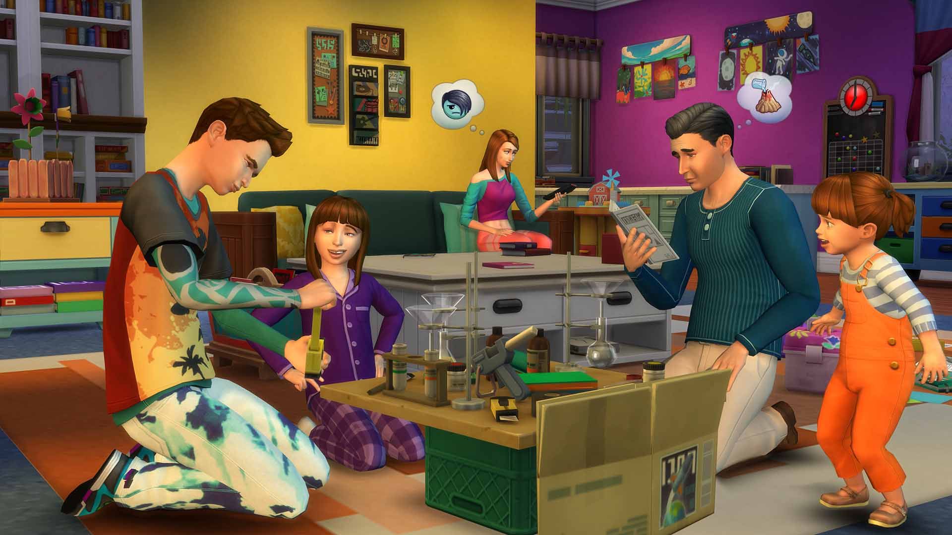 illustration de The Sims 4: Parenthood