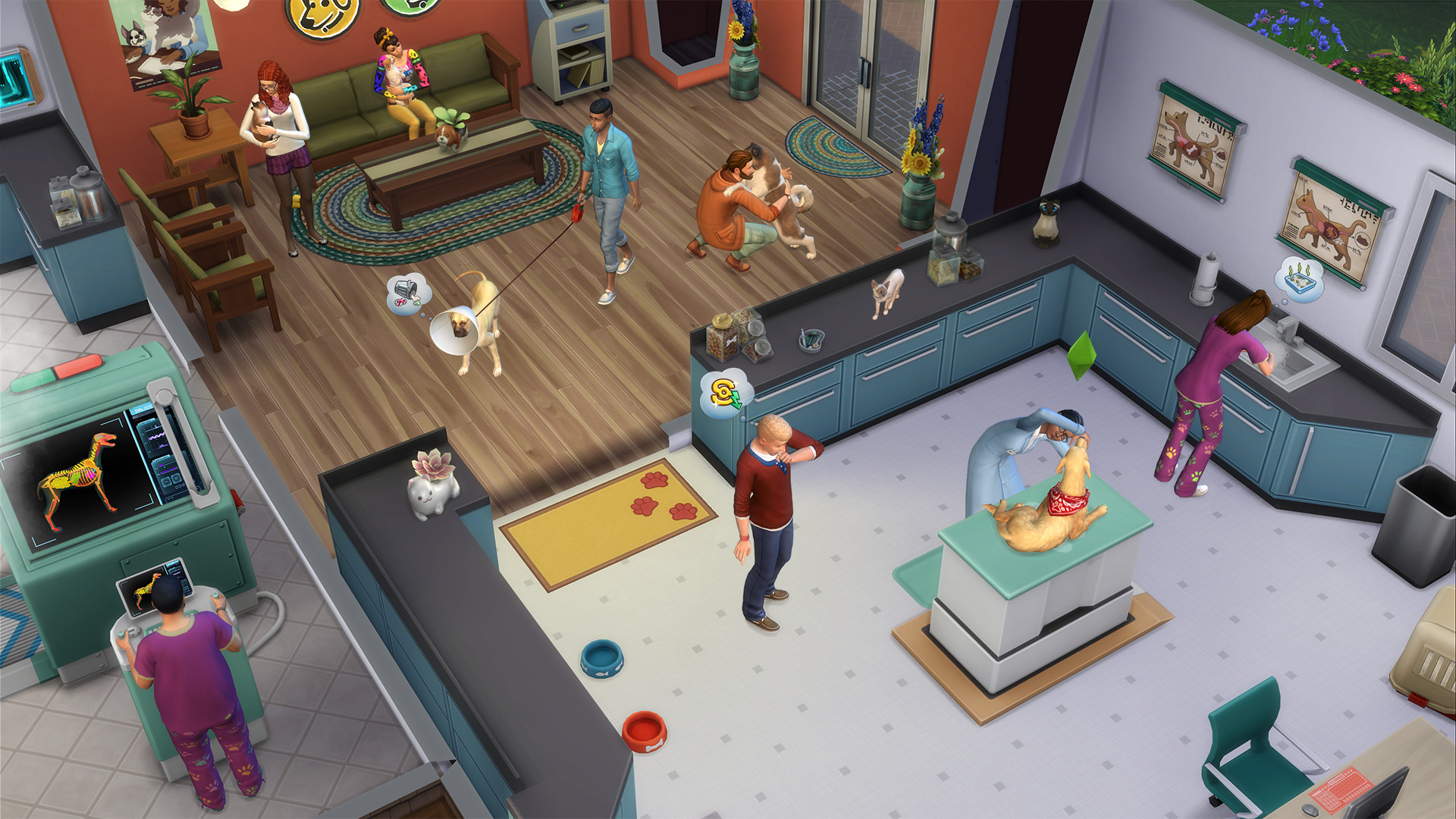 illustration de The Sims 4: Cats & Dogs