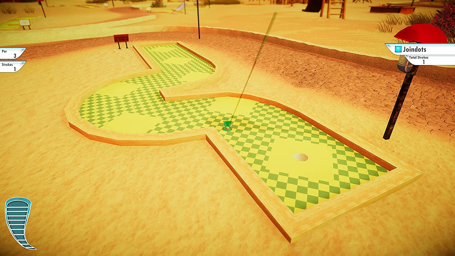 illustration de 3D MiniGolf