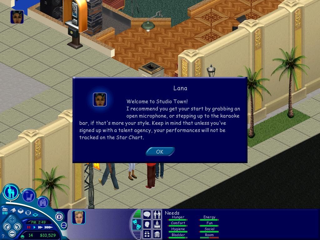 The Sims: Superstar - Screenshot 2