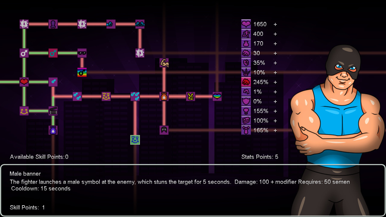 Gachimuchi Life Simulator - Screenshot 1