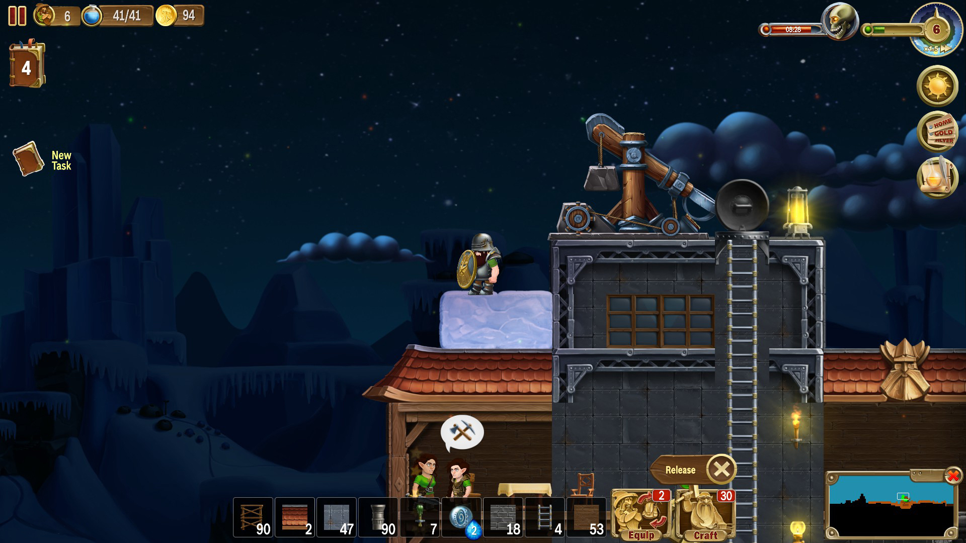 Craft the World: Sisters in Arms - Screenshot 2