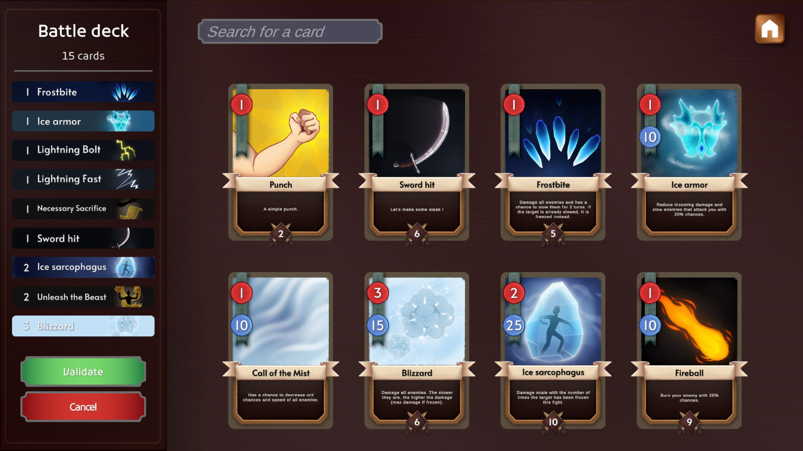 Tales of Finariel: Card based RPG - Screenshot 7