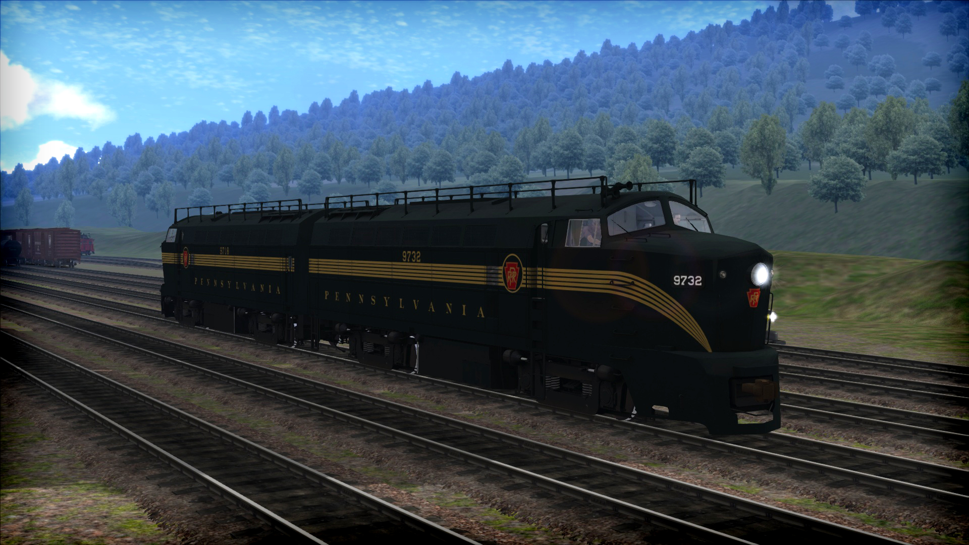 Train Simulator 2021: PRR RF-16 'Sharknose' Loco - Press Kit