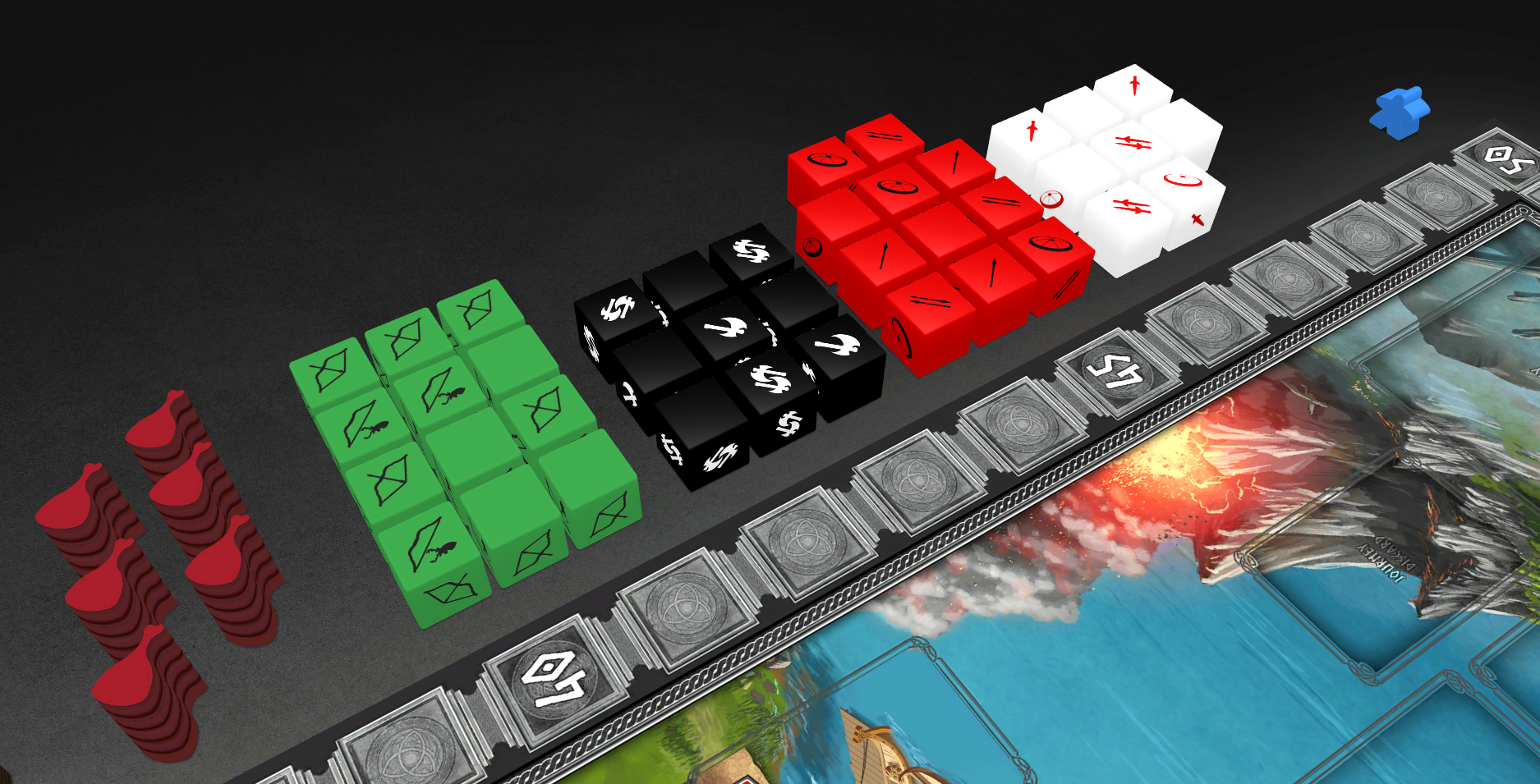 Tabletopia Champions of Midgard The Dark Mountains The Game