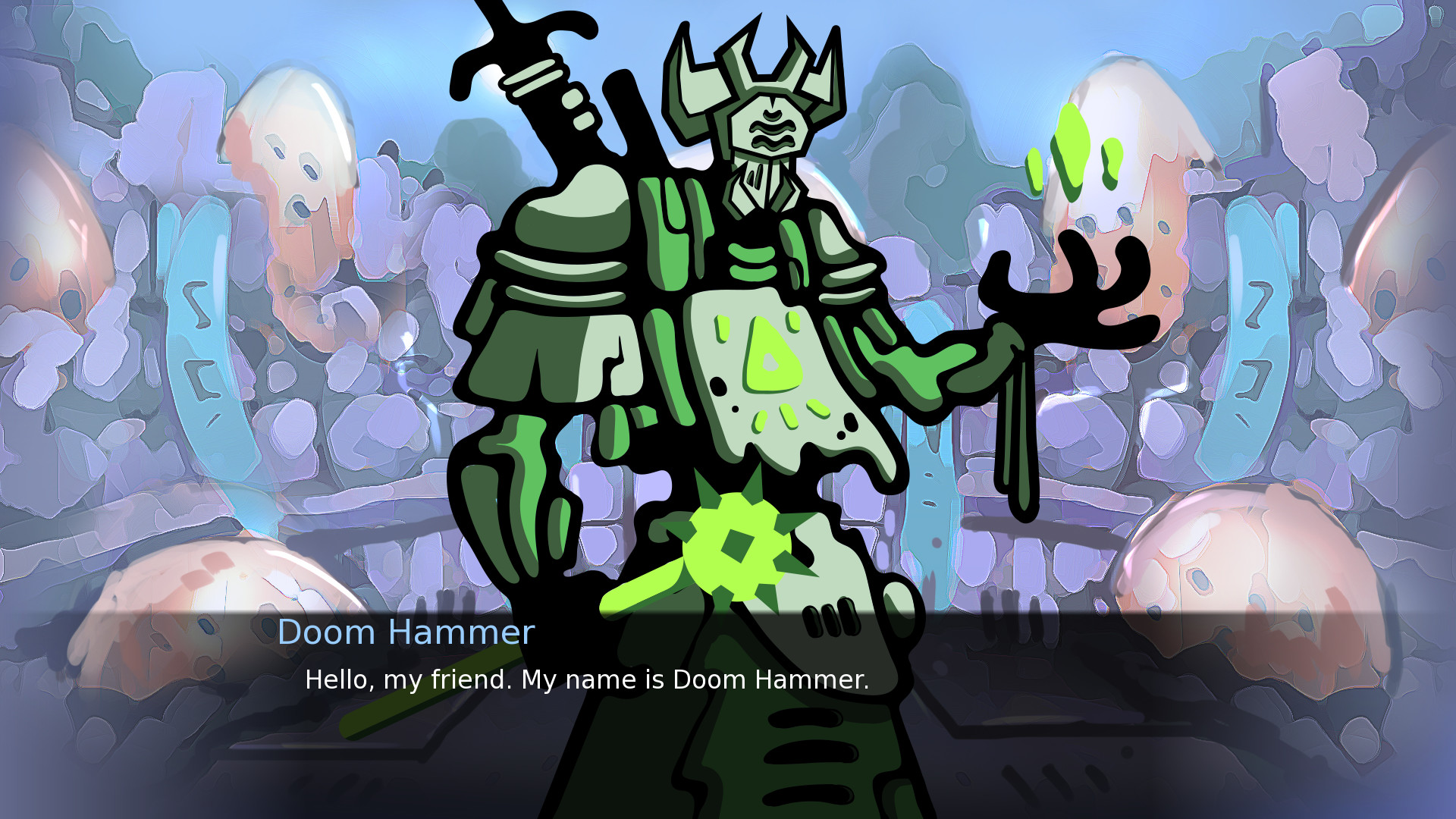 Arena 54: Visual Novel Action Adventure - Screenshot 1