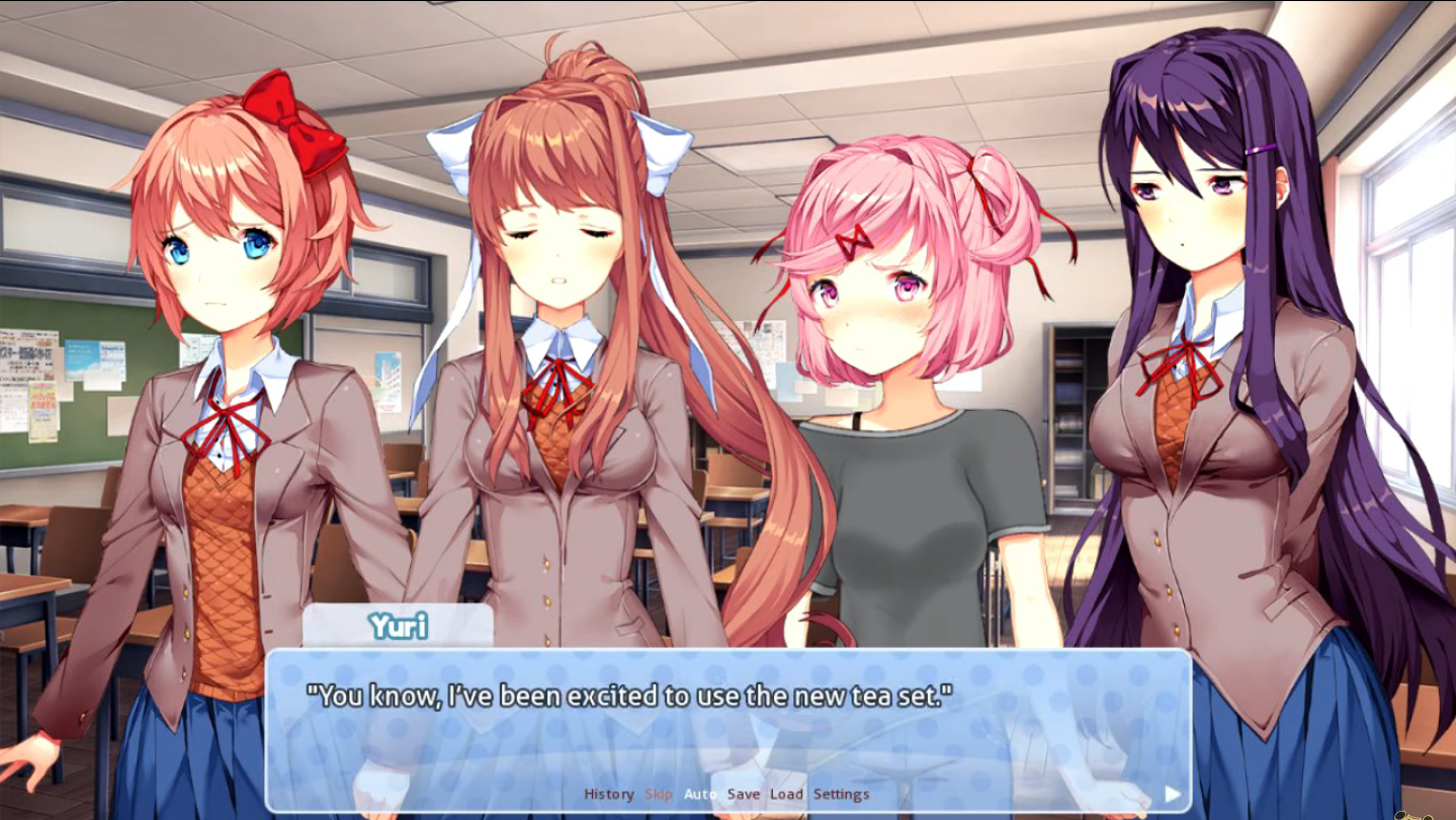 NO NATSUKI NOT LIKE THIS  Doki Doki Exit Music END 