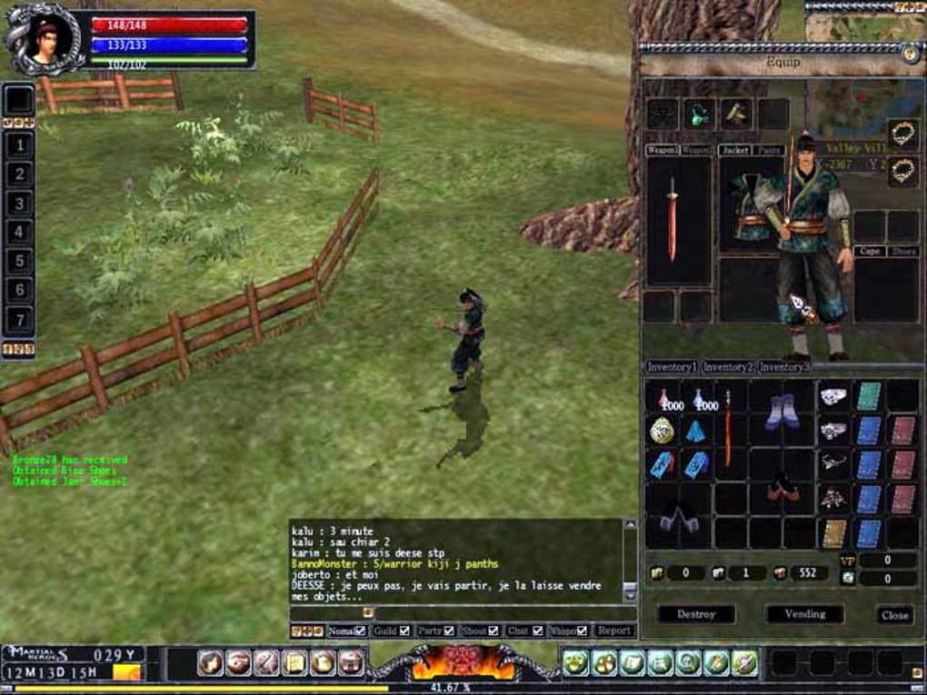 Martial Heroes - Screenshot 3