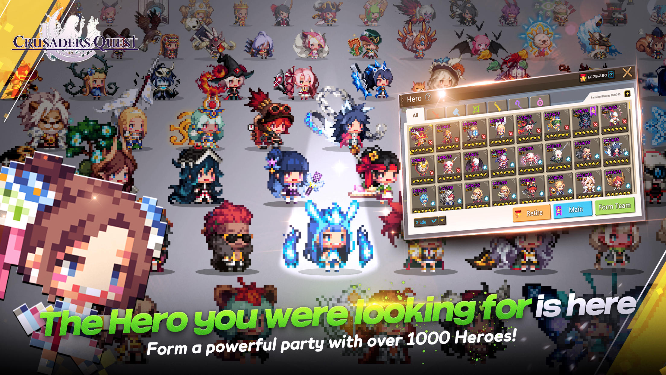 Crusaders Quest - Screenshot 1