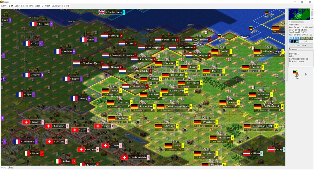 Freeciv - Screenshot 1