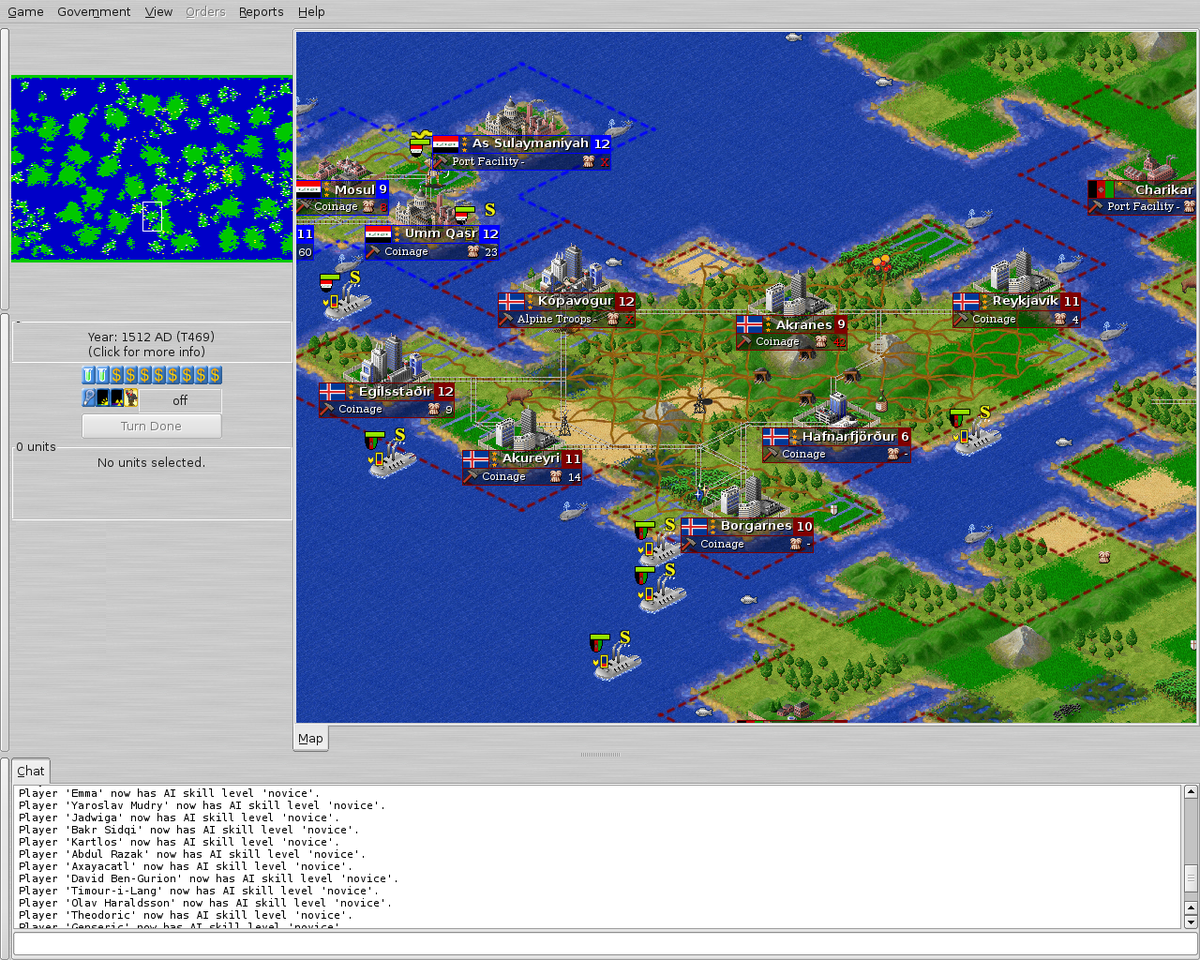 Freeciv - Screenshot 2