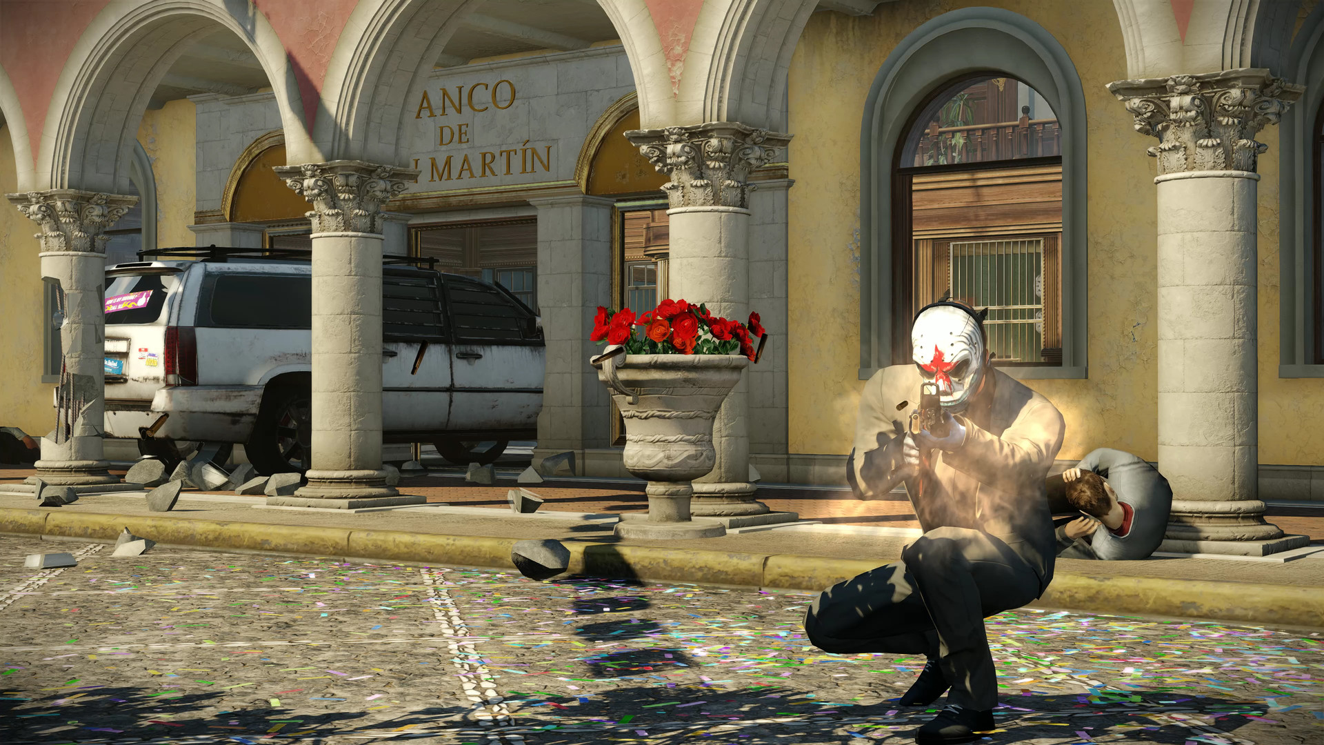 Payday 2: San Martin Bank Heist - Screenshot 1