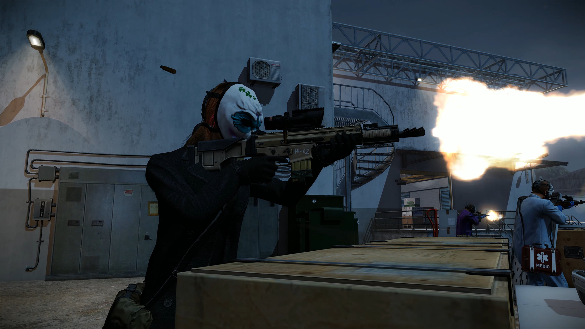 Payday 2: Border Crossing Heist - Screenshot 1