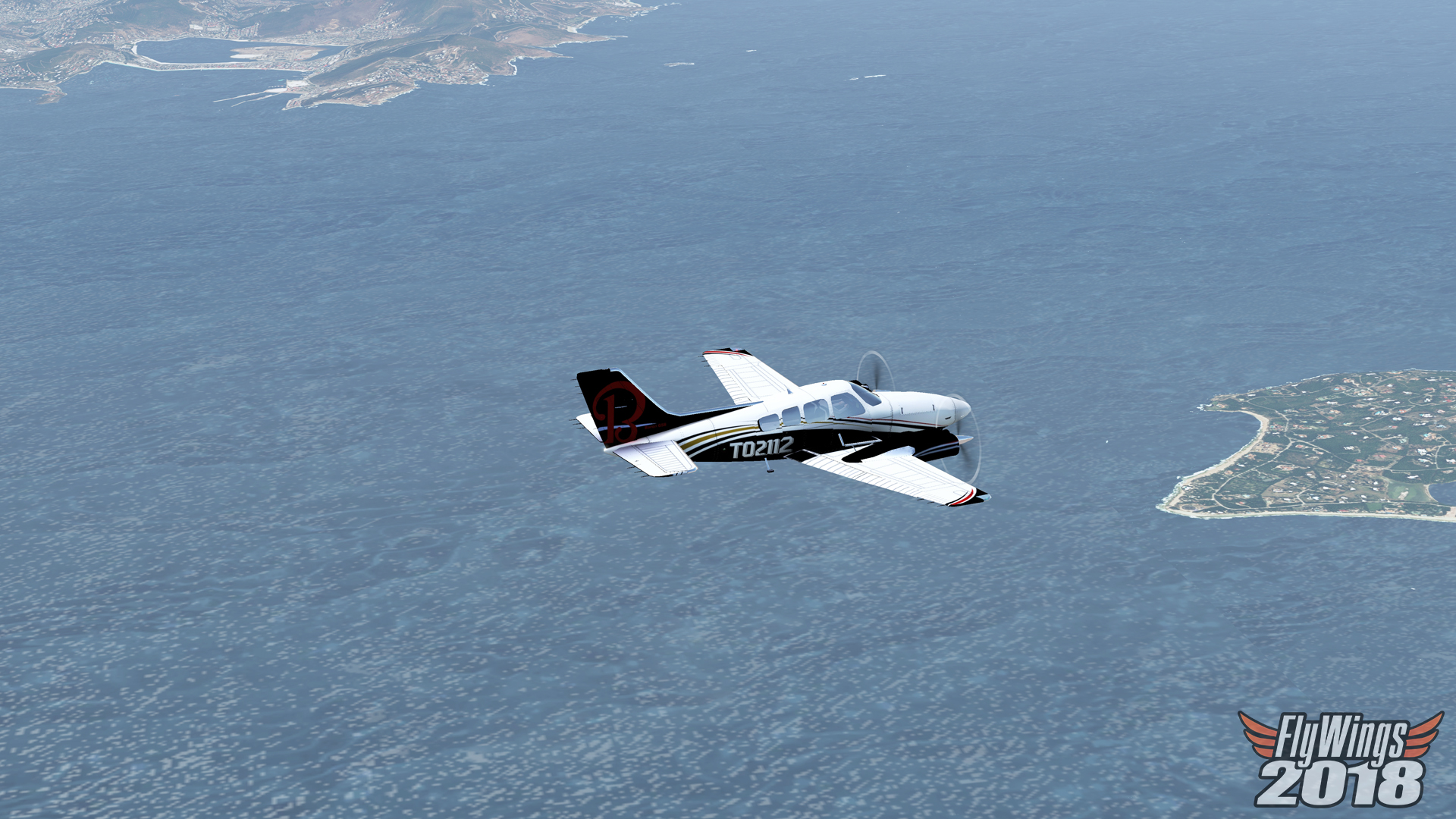 Baron g58. Beechcraft Baron g58. Flight Simulator 2018 FLYWINGS. Лучшие аэропорты FLYWINGS 2018.