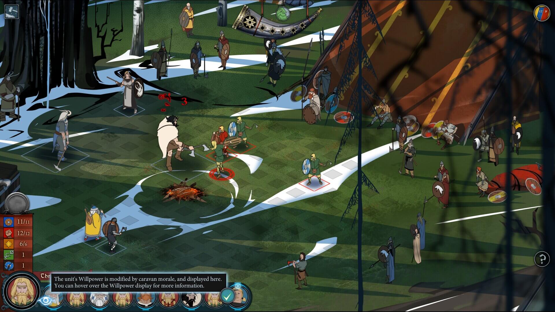 The Banner Saga Trilogy: Stoic Edition - Screenshot 7