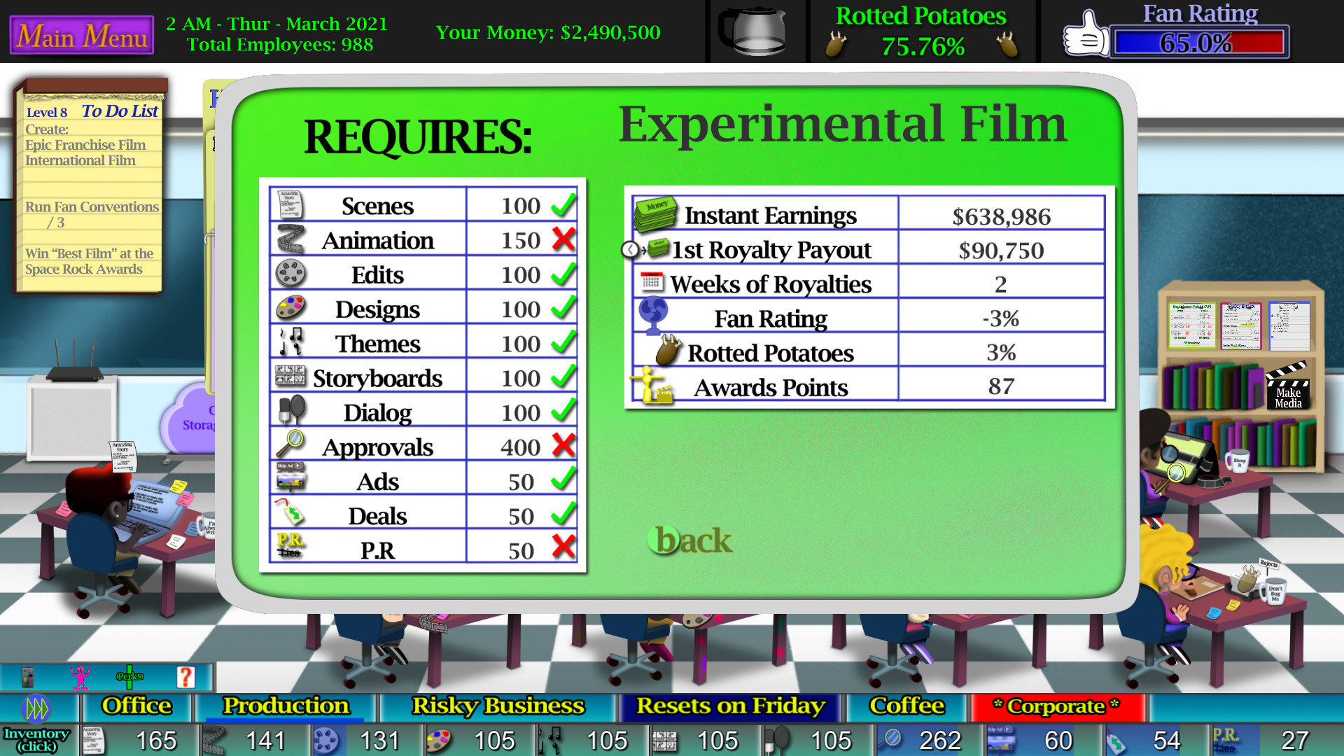 Animation Studio Manager - Screenshot 7