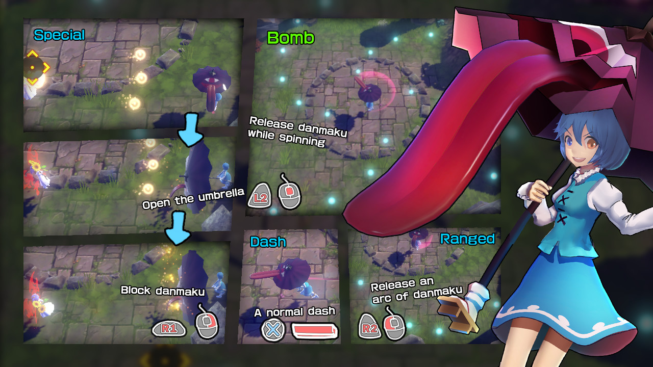 The Disappearing of Gensokyo: Kogasa, Iku Character Pack - Screenshot 7