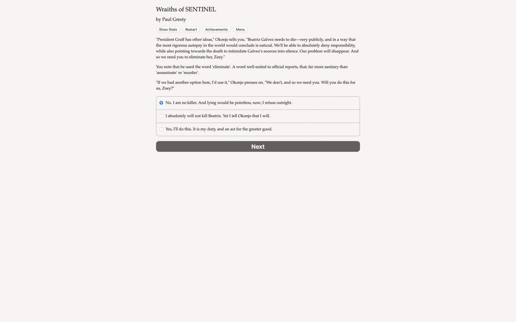 Wraiths of Sentinel - Screenshot 2