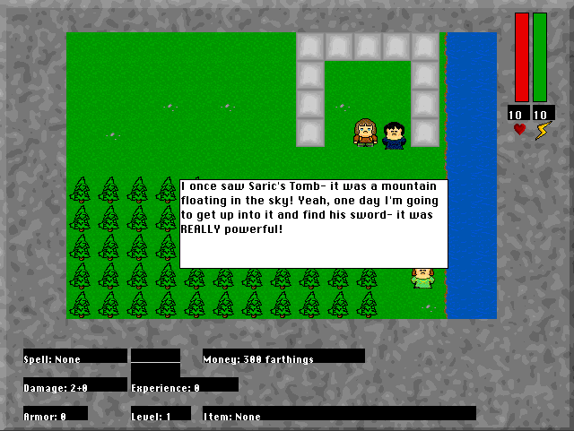 Mantra II: The Blood of Saric - Screenshot 1