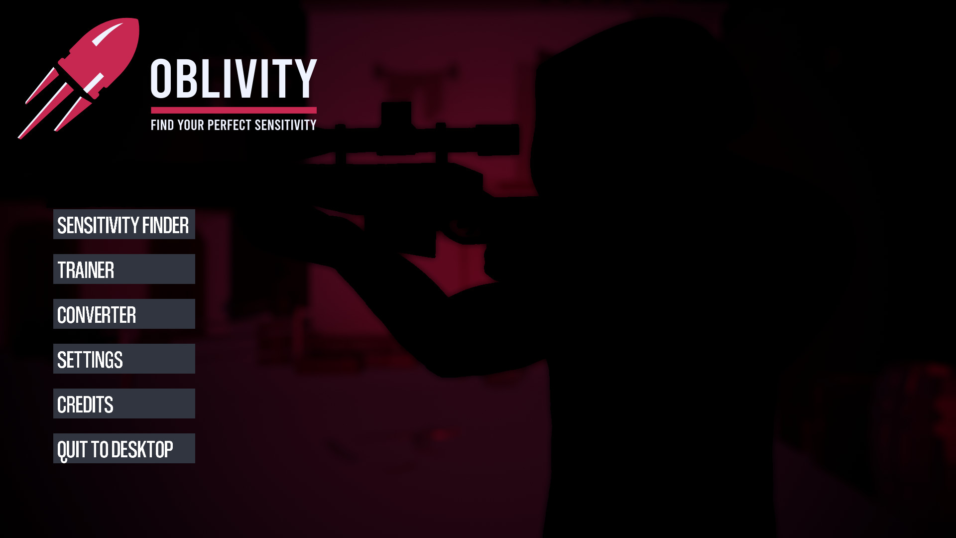 Oblivity - Find your perfect Sensitivity on Steam