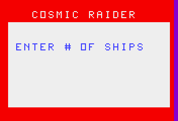 illustration de Cosmic Raiders