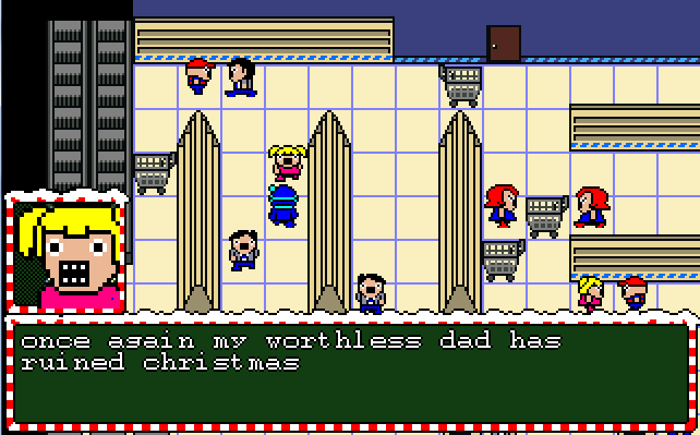 Megaman Sprite Christmas - Screenshot 2