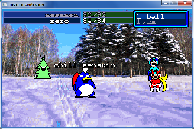Megaman Sprite Game - Screenshot 3