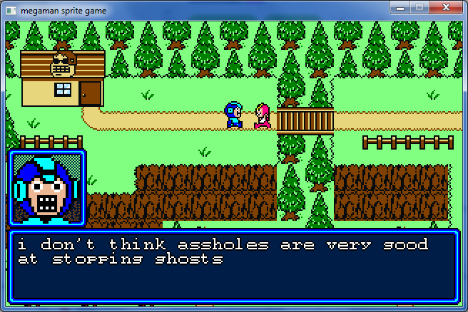 Megaman Sprite Game - Screenshot 2
