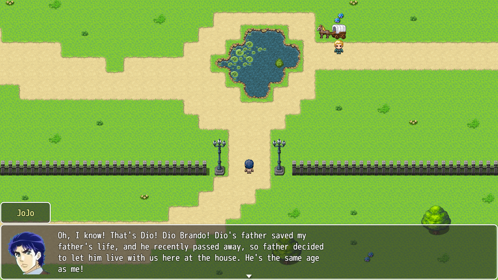 JoJo's Bizarre RPG: Phantom Blood - Screenshot 2